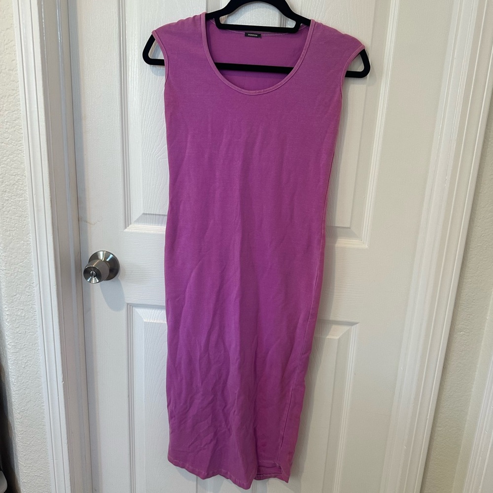 Monrow Hot Pink Dress, size Small